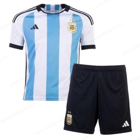 Argentina Hemmatröja Fotbollsset för barn 22/23