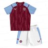 Aston Villa Hemmatröja Fotbollsset för barn 23/24