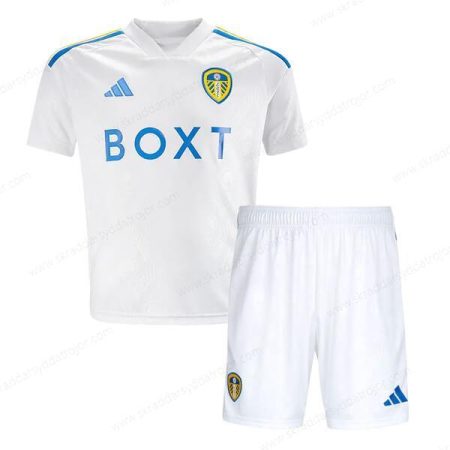 Leeds United Hemmatröja Fotbollsset för barn 23/24