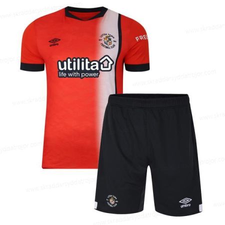 Luton Town Hemmatröja Fotbollsset för barn 23/24