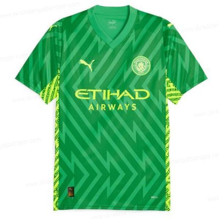 Manchester City Goalkeeper Fotbollströja 23/24 – Green