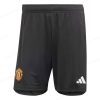 Manchester United Hemmatröja Fotbollsshorts 23/24 – Black