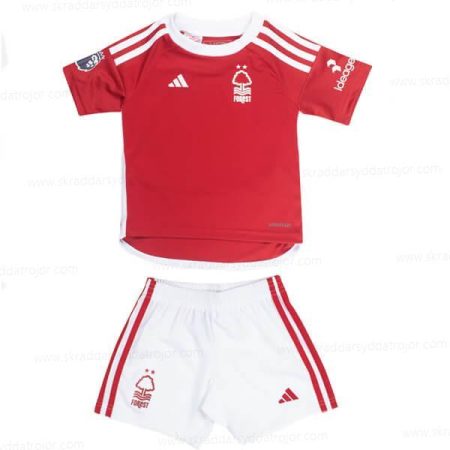 Nottingham Forest Hemmatröja Fotbollsset för barn 23/24