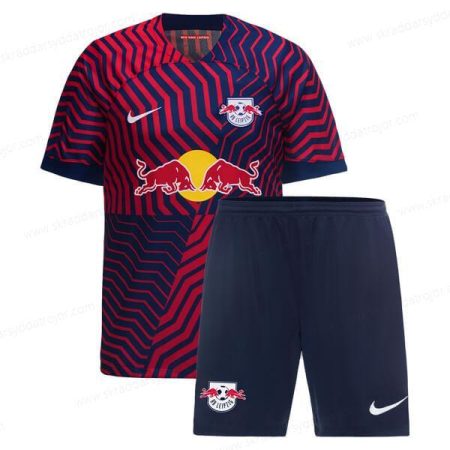 RB Leipzig Bortatröja Fotbollsset för barn 23/24