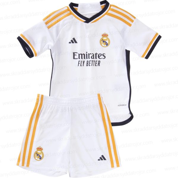 Real Madrid Hemmatröja Fotbollsset för barn 23/24