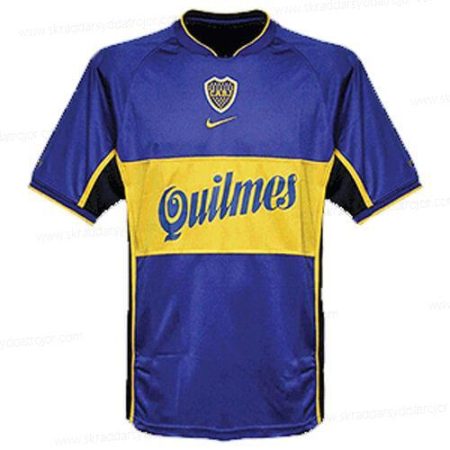 Retro Boca Juniors Hemmatröja Fotbollströja 01/02