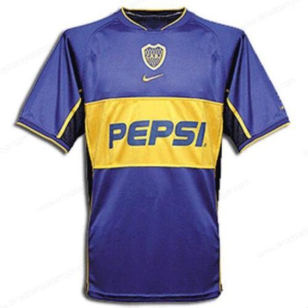 Retro Boca Juniors Hemmatröja Fotbollströja 02/03