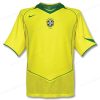 Retro Brasilien Hemmatröja Fotbollströja 2004