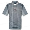 Retro England Bortatröja Fotbollströja 1996