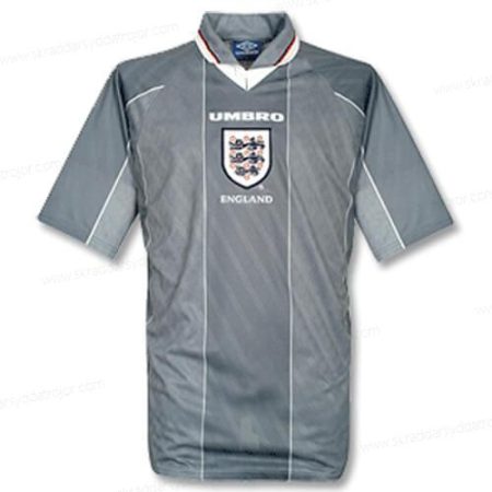 Retro England Bortatröja Fotbollströja 1996