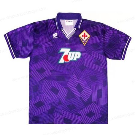 Retro Fiorentina Hemmatröja Fotbollströja 92/93