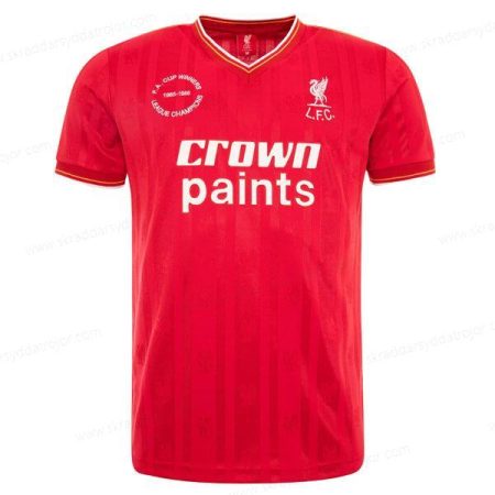 Retro Liverpool Hemmatröja Double Winners Fotbollströja 85/86