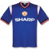 Retro Manchester United Bortatröja Fotbollströja 85/86