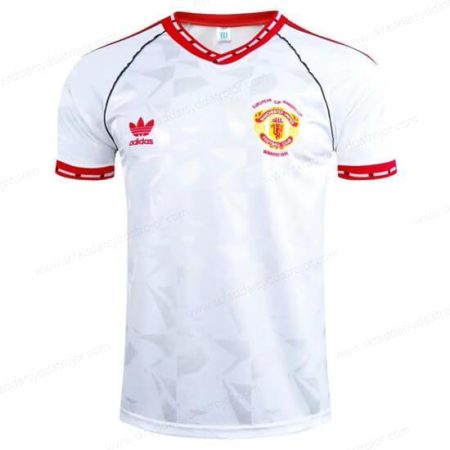 Retro Manchester United European Cup Fotbollströja 1991