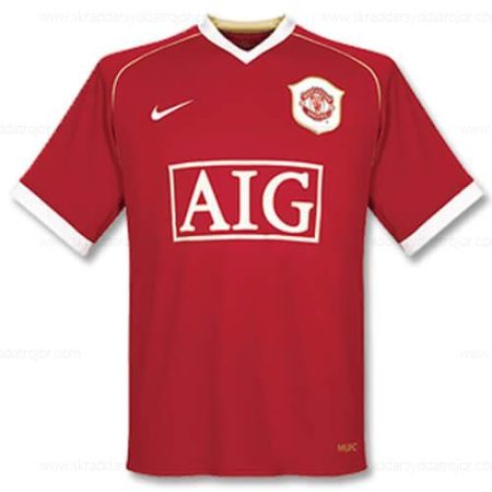 Retro Manchester United Hemmatröja Fotbollströja 06/07