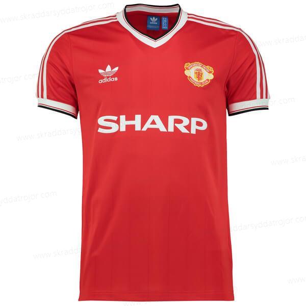 Retro Manchester United Hemmatröja Fotbollströja 1984