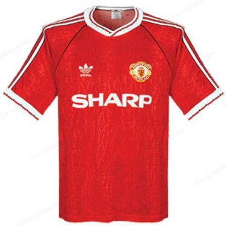 Retro Manchester United Hemmatröja Fotbollströja 90/92