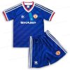 Retro Manchester United Tredje Fotbollsset för barn 86