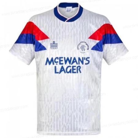 Retro Rangers Bortatröja Fotbollströja 90/91