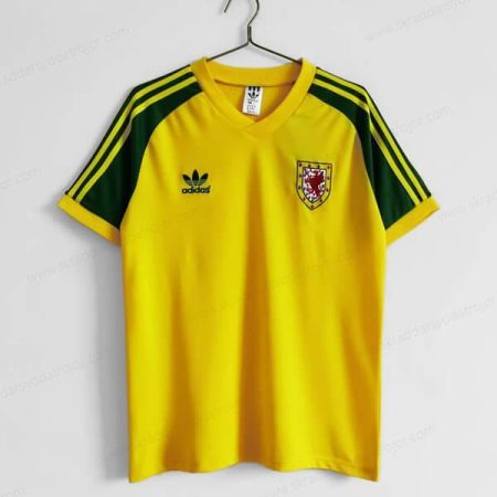 Retro Wales Bortatröja Fotbollströja 82