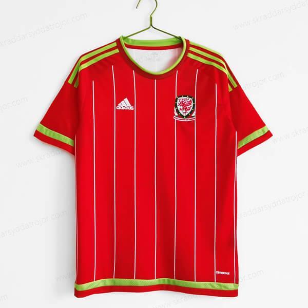 Retro Wales Hemmatröja Fotbollströja 2015