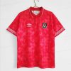 Retro Wales Hemmatröja Fotbollströja 92