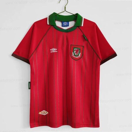 Retro Wales Hemmatröja Fotbollströja 94