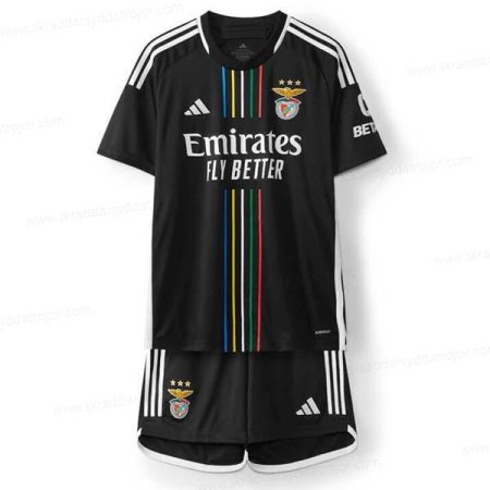 SL Benfica Bortatröja Fotbollsset för barn 23/24