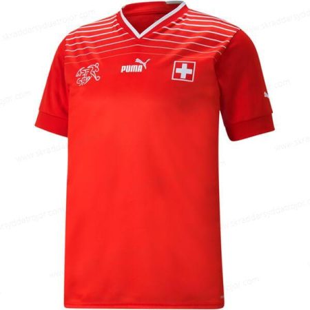 Schweiz Hemmatröja Fotbollströja 2022