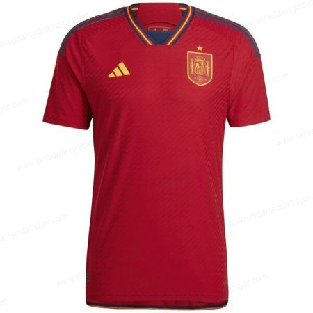 Spanien Hemmatröja Spelarversion Fotbollströja 2022