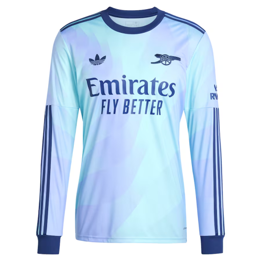 Arsenal Tredje Long Sleeve Fotbollströja 2425