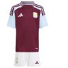 Aston Villa Hemmatröja Fotbollsset för barn 2425